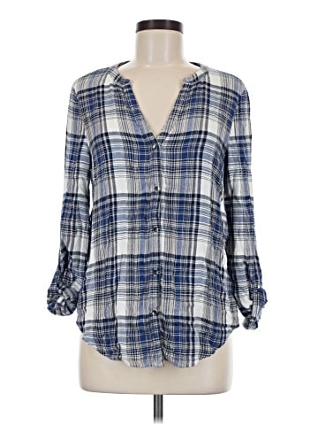 CALVIN KLEIN JEANS 3/4 Sleeve Blouse (view 1)