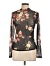 Shein Black Long Sleeve Blouse Size L - photo 1