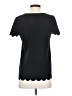 Papermoon Black Short Sleeve Top Size S - photo 2