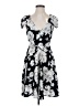 Elle 100% Polyester Floral Black Cocktail Dress Size XS - photo 1