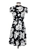 Elle 100% Polyester Floral Black Cocktail Dress Size XS - photo 2
