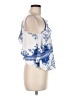 Lovers + Friends 100% Polyester Blue Sleeveless Blouse Size M - photo 4