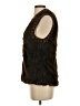 Guess 100% Polyester Brown Faux Fur Vest Size XS - photo 5