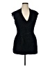 Connected Apparel Tweed Black Sleeveless Top Size 14 - photo 1