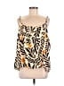1.State 100% Viscose Yellow Sleeveless Blouse Size XXL - photo 1