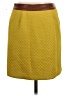 HD in Paris 100% Polyester Argyle Yellow Formal Skirt Size 2 - photo 2