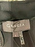 Gracia 100% Polyester Black Dress Pants Size L - photo 7