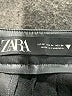 Zara Metallic Black Shorts Size M - photo 3