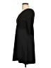 Zara Solid Black Cocktail Dress Size L - photo 5