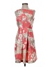 R&K 100% Polyester Floral Pink Cocktail Dress Size 4 (petite) - photo 1