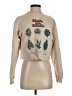 Mighty Fine Tropical Tan Pullover Sweater Size S - photo 1