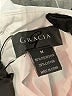 Gracia Solid White Long Sleeve Button-Down Shirt Size M - photo 7