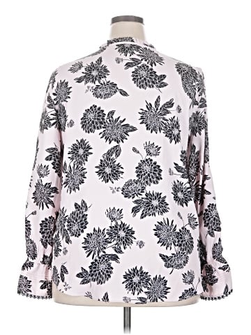 Ann Taylor Long Sleeve Blouse (view 2)