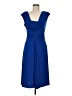 Chaps Blue Cocktail Dress Size M - photo 1