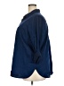 Old Navy Blue 3/4 Sleeve Button-Down Shirt Size XXL - photo 5