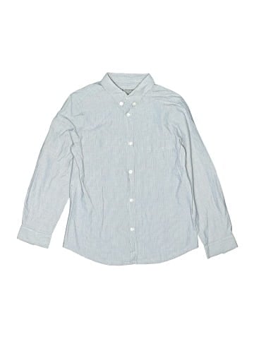 Bonpoint Long Sleeve Button-Down Shirt (view 1)