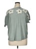 Aaeda Green Short Sleeve T-Shirt Size 1X - photo 1