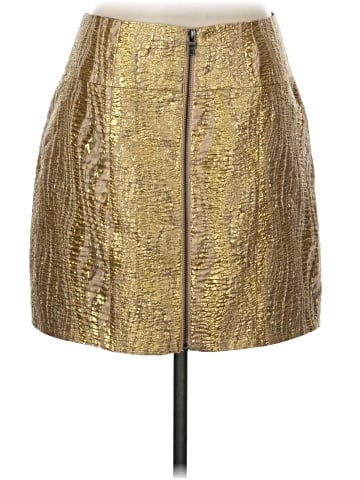 BCBGMAXAZRIA Faux Leather Skirt (view 1)