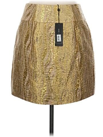 BCBGMAXAZRIA Faux Leather Skirt (view 2)