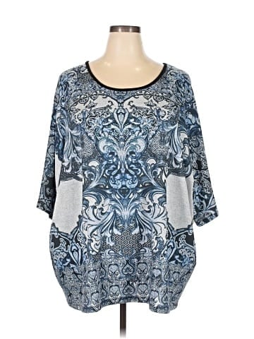 Catherines 3/4 Sleeve Blouse (view 1)