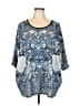 Catherines Blue 3/4 Sleeve Blouse Size 3X - photo 1