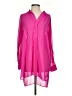 Tommy Bahama 100% Polyester Pink Long Sleeve Blouse Size S - photo 1