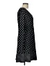 MICHAEL Michael Kors Polka Dots Black Casual Dress Size L - photo 4