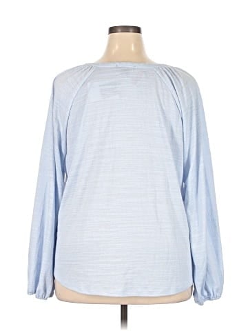 Cable & Gauge Long Sleeve Blouse (view 2)