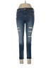 Express Hearts Blue Jeans Size 10 (petite) - photo 1