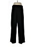 Susan Graver Solid Black Dress Pants Size L - photo 2