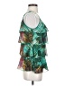 Lapis 100% Polyester Green Sleeveless Blouse Size S - photo 4