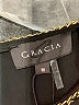 Gracia 100% Polyester Black Sleeveless Blouse Size M - photo 7