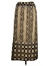 Mlle Gabrielle Print Gold Casual Skirt Size XL - photo 2