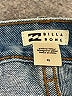 Billabong 100% Cotton Blue Denim Shorts Size 25 waist - photo 3