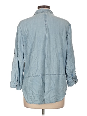 Hester & Orchard 3/4 Sleeve Button-Down Shirt (view 2)