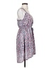 Bebop 100% Polyester Print Blue Casual Dress Size XS - photo 4
