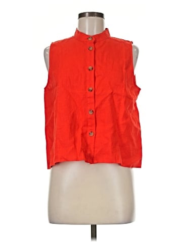 Ann Taylor Sleeveless Button-Down Shirt (view 1)