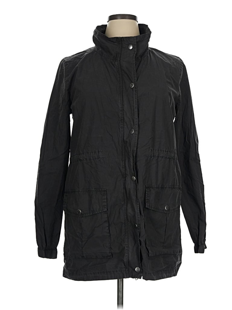 Click to view more detailed imagery on our partner's website Pre-owned Fabletics Raincoat In Black