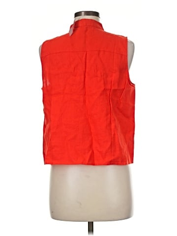 Ann Taylor Sleeveless Button-Down Shirt (view 2)
