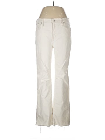Madewell Kick Out Full-Length Jeans in Vintage Canvas: Raw-Hem Edition (view 1)