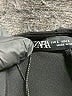 Zara 100% Polyester Black Short Sleeve Blouse Size L - photo 7