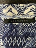 Sean John 100% Rayon Print Blue Short Sleeve Button-Down Shirt Size 3X - photo 7