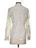 Tommy Hilfiger Polka Dots Ivory Long Sleeve Blouse Size S - photo 2