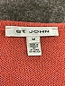 St. John Red Pullover Sweater Size M - photo 4