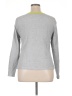Paper Tee 100% Cotton Gray Long Sleeve Top Size 1X - photo 2
