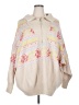 Torrid Floral Tan Pullover Sweater Size 5X Plus (5) - photo 1