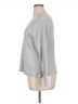 Paper Tee 100% Cotton Gray Long Sleeve Top Size 1X - photo 5
