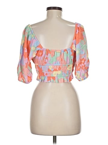 Billabong 3/4 Sleeve Blouse (view 2)