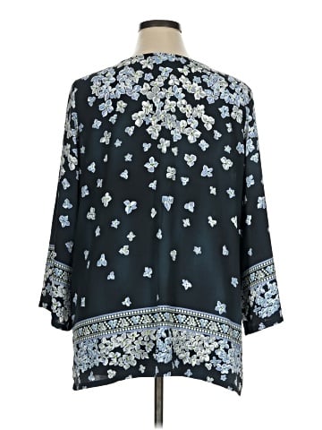 Bob Mackie 3/4 Sleeve Blouse (view 2)