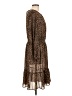J.Crew Animal Print Brown Casual Dress Size L - photo 4